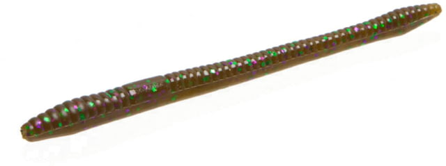 Zoom Zoom Finesse Worm 20 Pack 4.5in Green Pump Purple Green