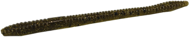 Zoom Zoom Finesse Worm 20 Pack 4.5in Green Pumpkin Gold