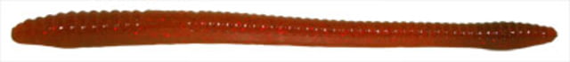 Zoom Finesse Worm 20 Pack 4.5in Motoroil Red