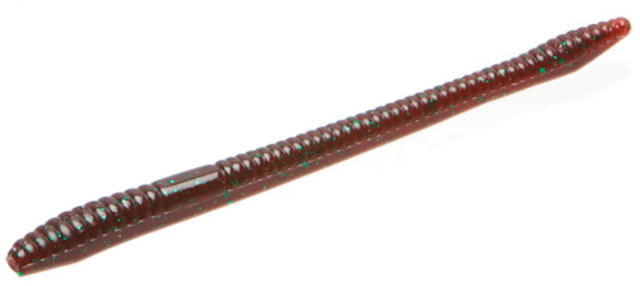 Zoom Zoom Finesse Worm 20 Pack 4.5in Scuppernong Green