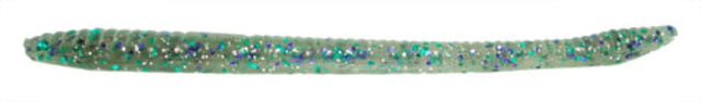 Zoom Zoom Finesse Worm 20 Pack 4.5in Smokin Green