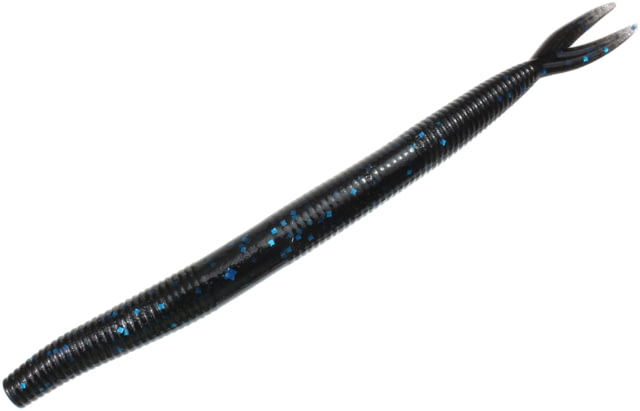 Zoom Fluke Stick Jr Bait 10 Pack 5in Black/Blue