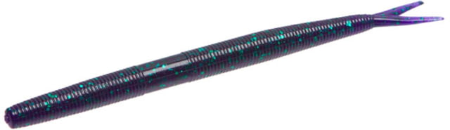 Zoom Fluke Stick Jr Bait 10 Pack 5in Junebug