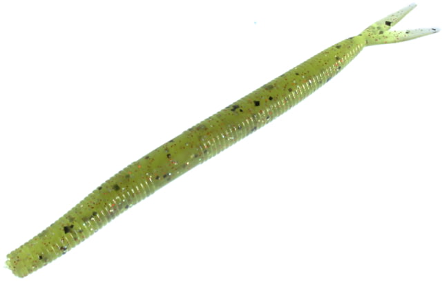 Zoom Fluke Stick Jr Bait 10 Pack 5in Watermelon Red Magic