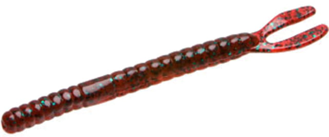 Zoom Zoom Fork Tail Soft Bait 16 Pack Red Bug