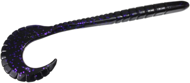 Zoom G-Tail Worm 6in Black Light