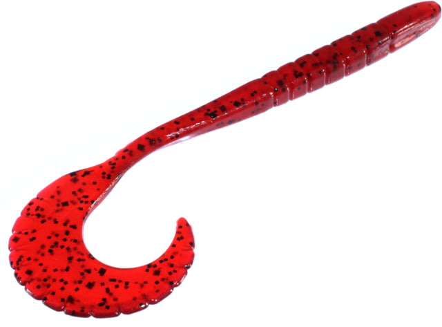Zoom G-Tail Worm 6in Cherry Seed