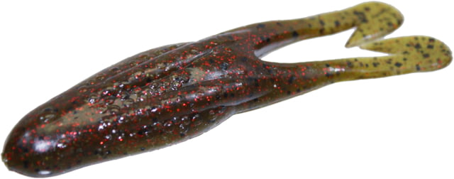 Zoom Horny Topwater Toad 5 Pack 4.25in Green Pumpkin Red