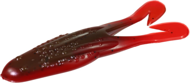 Zoom Zoom Horny Topwater Toad 5 Pack 4.25in Green Pumpkin Tomato