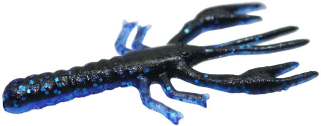 Zoom Zoom Lil Critter Craw 12 Pack 3in Black Sapphire