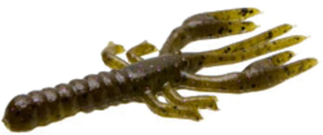 Zoom Zoom Lil Critter Craw 12 Pack 3in Green Pumpkin Purple