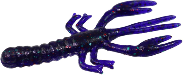 Zoom Zoom Lil Critter Craw 12 Pack 3in Junebug Red