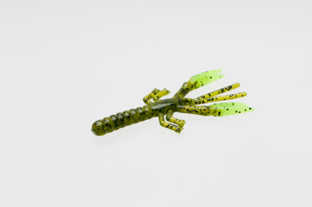 Zoom Zoom Lil Critter Craw 12 Pack 3in Watermelon/Chart