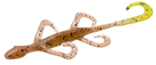 Zoom Zoom Lizard 10 Pack 5in Pumpkin/Chartreuse