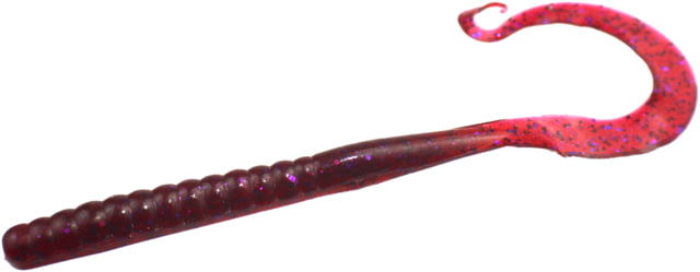 Zoom Zoom Mag II Large Worm 20 Pack 9in Cranberry