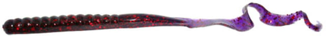Zoom Zoom Mag II Large Worm 20 Pack 9in Grape Red Glitter