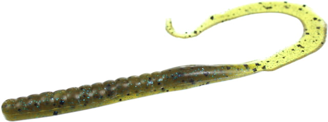 Zoom Zoom Mag II Large Worm 20 Pack 9in Green Pumpkin Blue