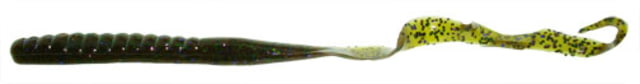 Zoom Zoom Mag II Large Worm 20 Pack 9in Green Pumpkin Candy