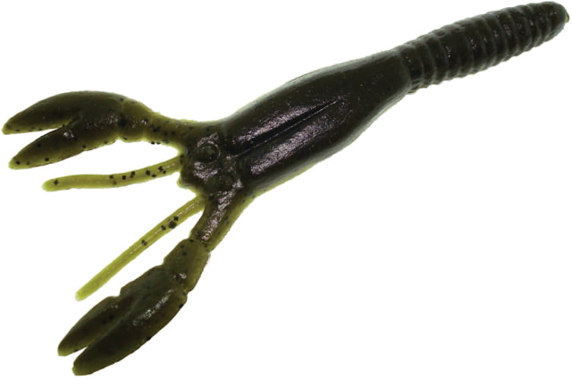 Zoom Mag Road Kill Craw Bait 10 Pack 7in Green Pumpkin