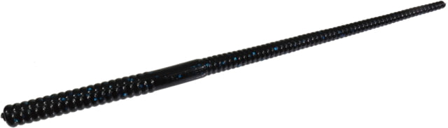 Zoom Mag Shakey Head Worm 15 Pack 7in Black/Blue