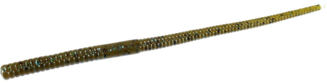 Zoom Mag Shakey Head Worm 15 Pack 7in Green Pumpkin Blue