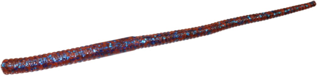Zoom Mag Shakey Head Worm 15 Pack 7in Moccasin Blue