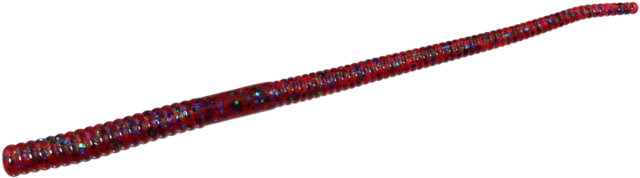 Zoom Mag Shakey Head Worm 15 Pack 7in Plum Apple