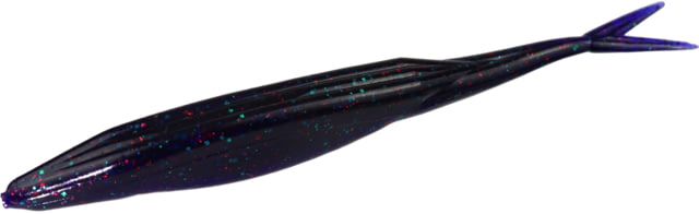 Zoom Zoom Mag Super Fluke Baitfish Imitator 5 Pack 7in Junebug Red
