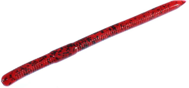 Zoom Mag Swamp Crawler Bulky Finesse Worm 15 Pack 6.5in Cherry Seed