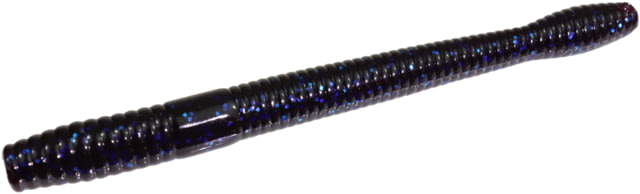 Zoom Magnum Finesse Worm 10 Pack 5in Blue Fleck