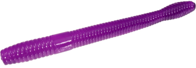 Zoom Magnum Finesse Worm 10 Pack 5in Old Purple