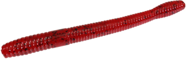Zoom Magnum Finesse Worm 10 Pack 5in Tomato Seed