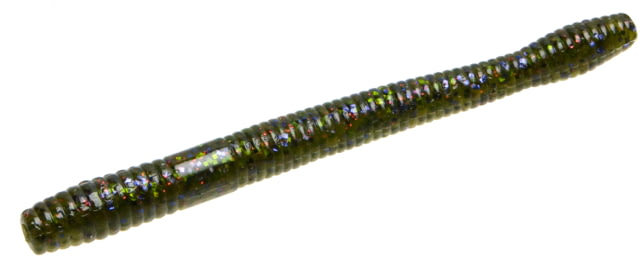 Zoom Magnum Finesse Worm 10 Pack 5in Watermelon Candy Red