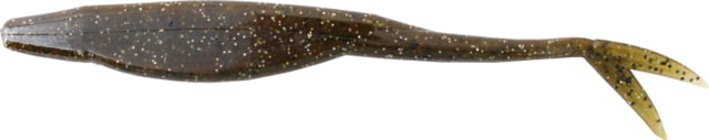 Zoom Mag Super Fluke Baitfish Imitator 5 Pack 7in Green Pumpkin Magic