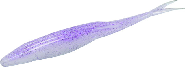 Zoom Zoom Mag Super Fluke Baitfish Imitator 5 Pack 7in Lavender Shad