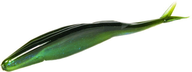 Zoom Zoom Mag Super Fluke Baitfish Imitator 5 Pack 7in Watermelon Moondust