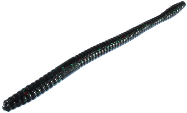 Zoom Magnum Trick Worm 8 Pack 7in Black Emerald
