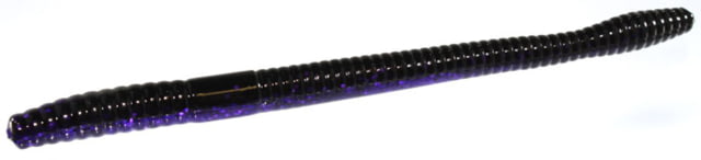 Zoom Magnum Trick Worm 8 Pack 7in Black Light