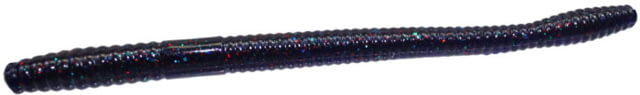 Zoom Magnum Trick Worm 8 Pack 7in Junebug Red