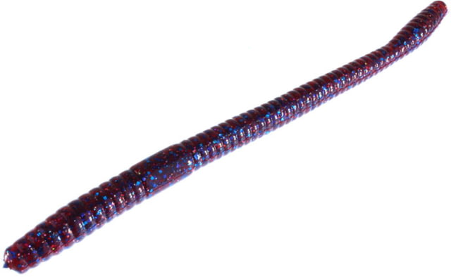 Zoom Magnum Trick Worm 8 Pack 7in Plum Crazy
