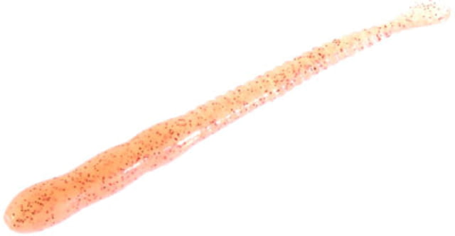 Zoom Meathead Finesse Worm 20 Pack 4in Flesh Red