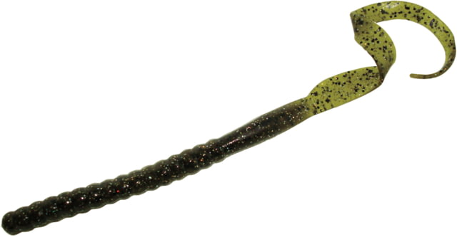 Zoom Ole Monster Magnum Worm 9 Pack 10.5in Green Pumpkin Magic