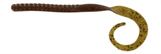 Zoom Ole Monster Magnum Worm 9 Pack 10.5in Green Pumpkin Orange Glit