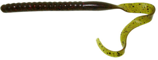 Zoom Ole Monster Magnum Worm 9 Pack 10.5in Green Pumpkin Red