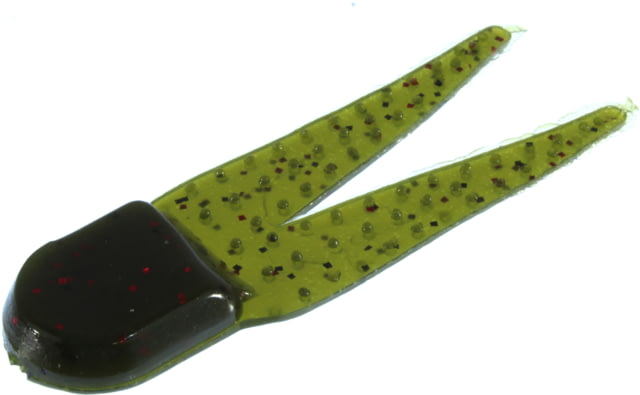 Zoom Pro Chunk Jig Trailer 5 Pack 3 1/2in Avocado