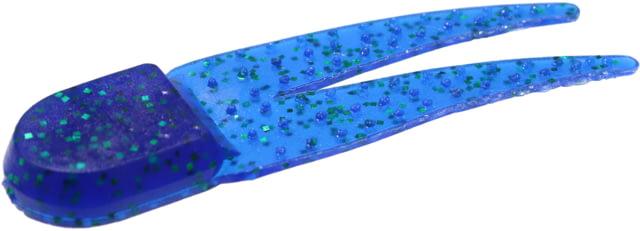 Zoom Pro Chunk Jig Trailer 5 Pack 3 1/2in Emerald Blue