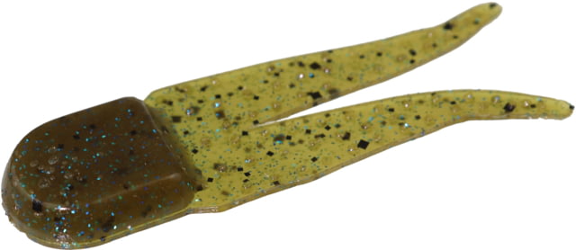 Zoom Pro Chunk Jig Trailer 5 Pack 3 1/2in Green Pumpkin Blue