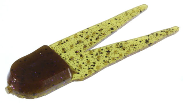 Zoom Pro Chunk Jig Trailer 5 Pack 3 1/2in Green Pumpkin Purple