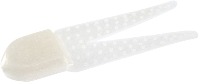 Zoom Pro Chunk Jig Trailer 5 Pack 3 1/2in White Pearl