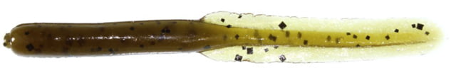 Zoom Salty Reaper Finesse Bait 20 Pack 4in Green Pumpkin
